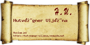 Hutvágner Uljána névjegykártya